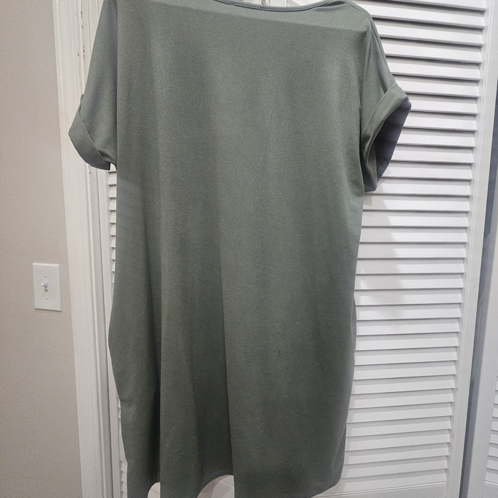 Elegant Green Mini Dress